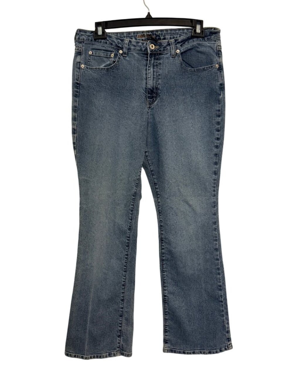 Kikit Maurice Sasson Womens Bootcut Jeans Size 14 Medium Wash Cotton blend